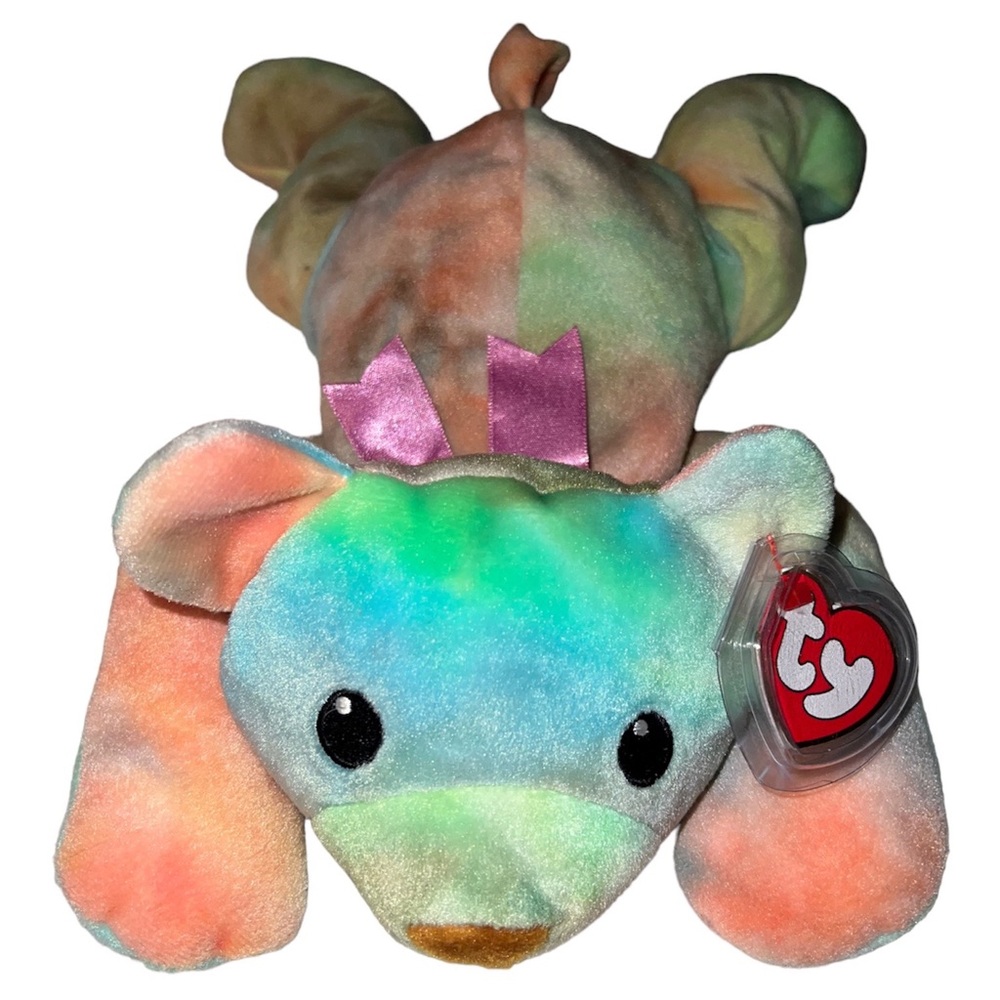 1998 TY Beanie Babies Pillow Pals Sherbet The Bear